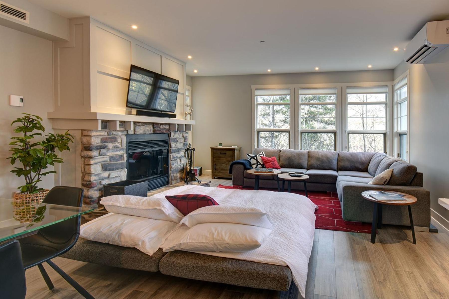 몽트랑블랑 Tremblant Prestige - Les Eaux 207-2 아파트 외부 사진