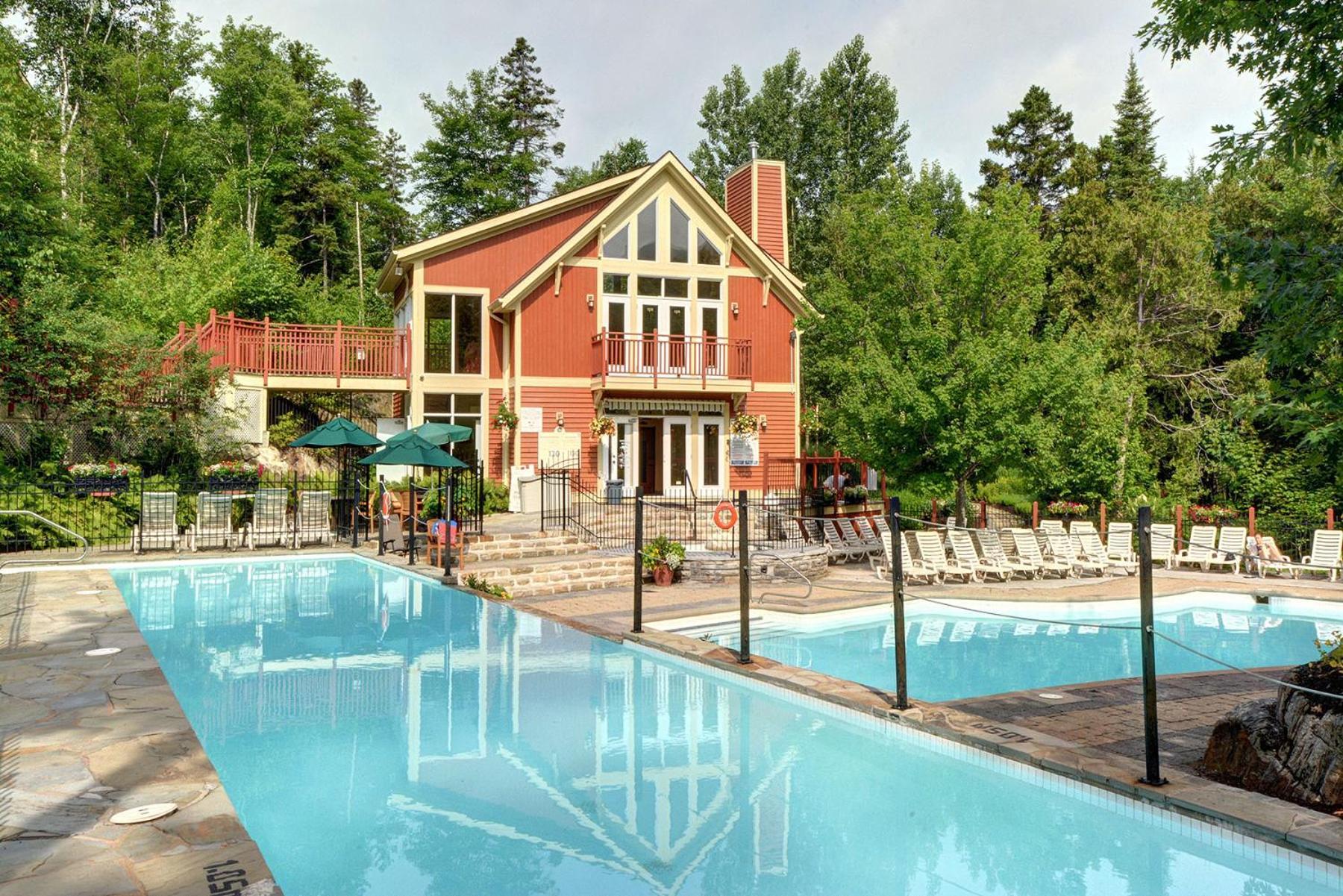 몽트랑블랑 Tremblant Prestige - Les Eaux 207-2 아파트 외부 사진